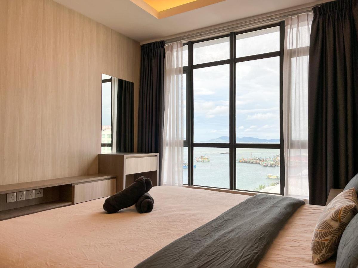 Pelagos Oceanus Waterfront Seaview Homestay Kota Kinabalu Ngoại thất bức ảnh