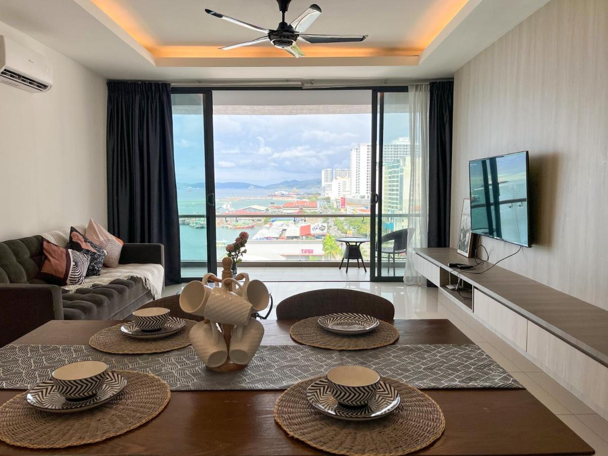 Pelagos Oceanus Waterfront Seaview Homestay Kota Kinabalu Ngoại thất bức ảnh